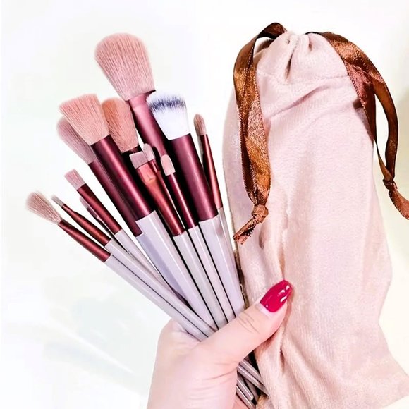 Source Unknown Other - 13 PCS Makeup Brushes Set Eye Shadow Foundation Concealer Women soft Makeup tool